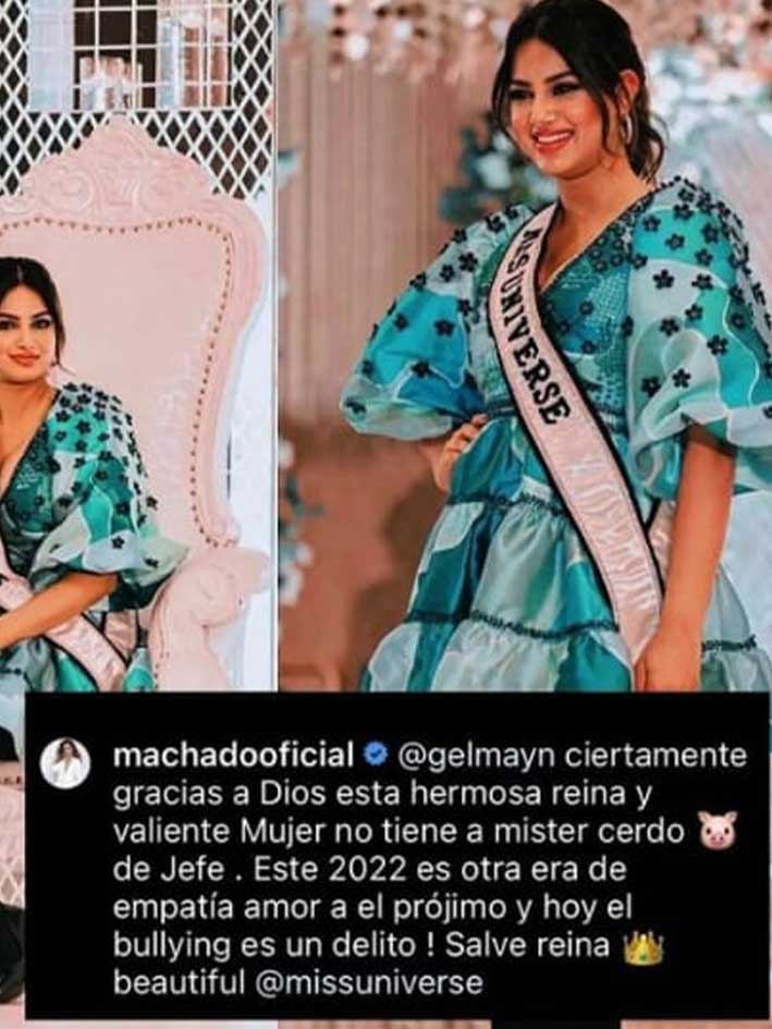 Alicia Machado Defiende A La Actual Miss Universo Por Su Aumento De Peso