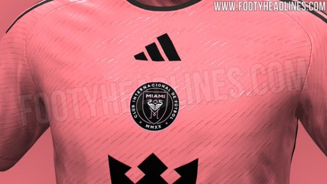 Filtran la nueva camiseta del Inter Miami para la próxima temporada