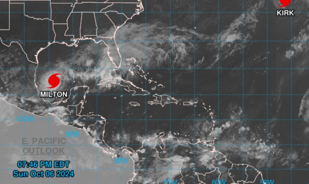 Tormenta Tropical Milton Se Fortalece Y Se Vuelve Hurac N