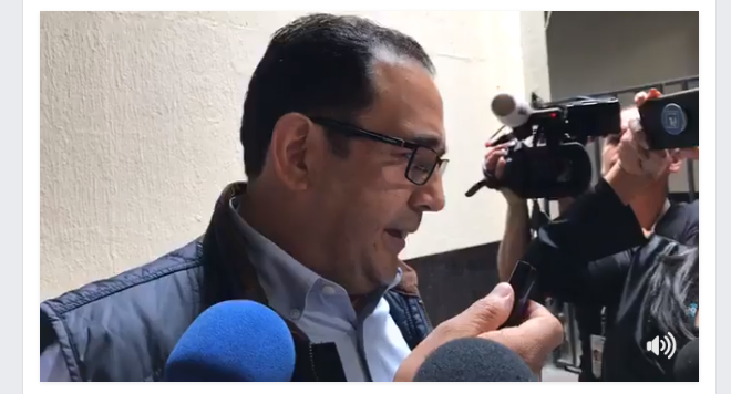 Sammy Morales evade contestar sobre declaratoria de “non grato” contra comisionado Iván Velásquez