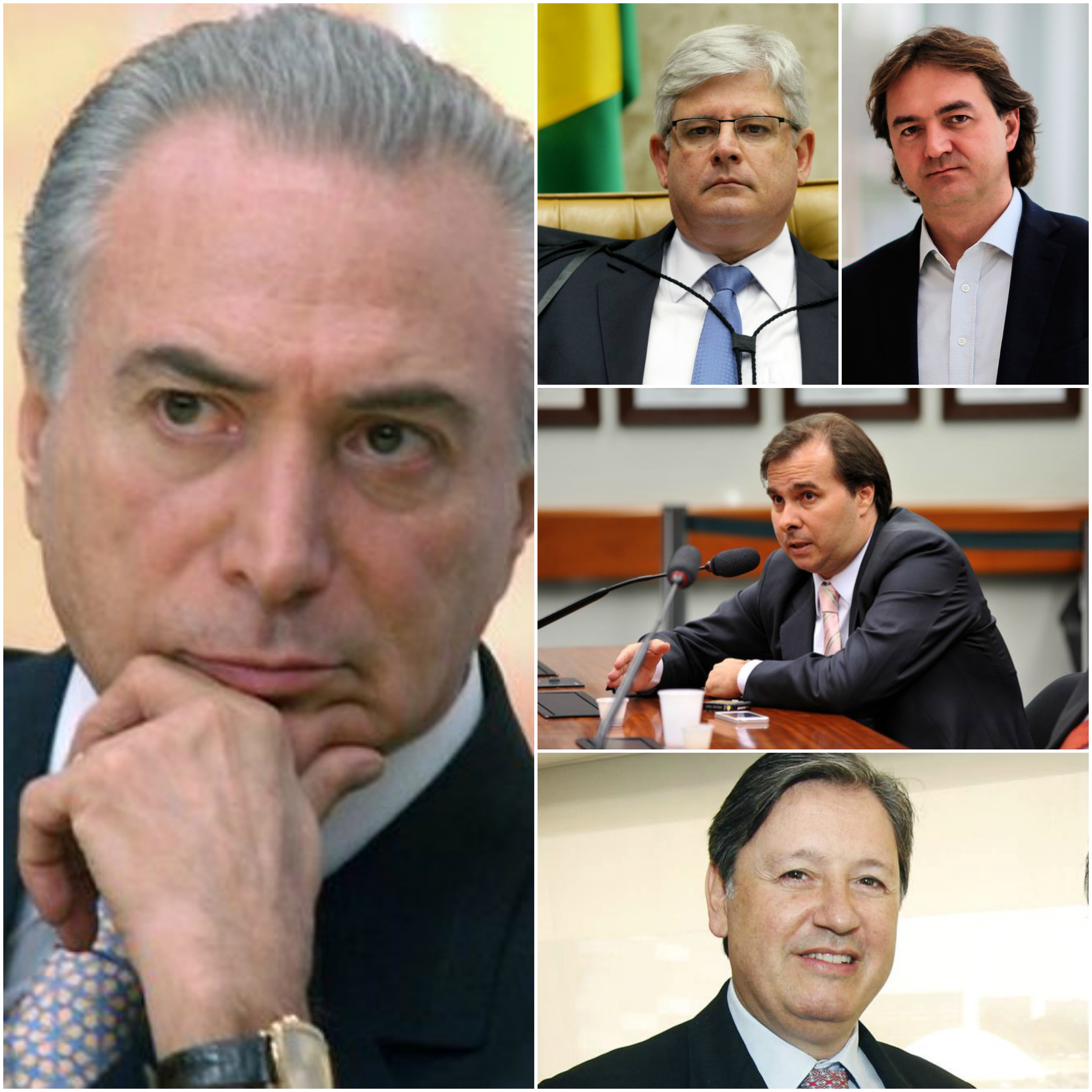 Cinco protagonistas de la crisis política de Brasil-