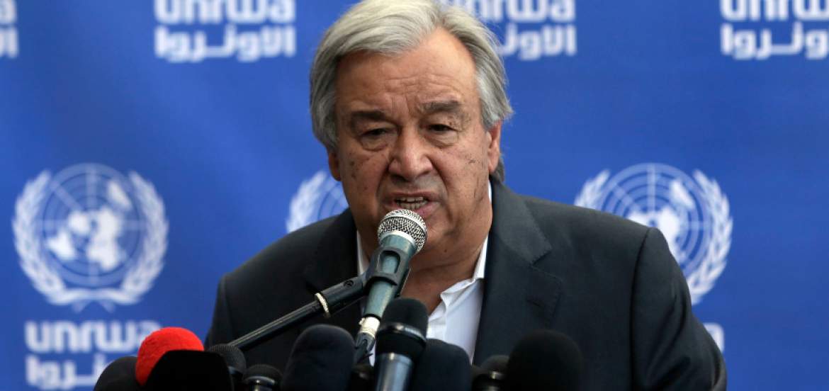 El secretario general de la ONU insta a levantar el bloqueo de Gaza