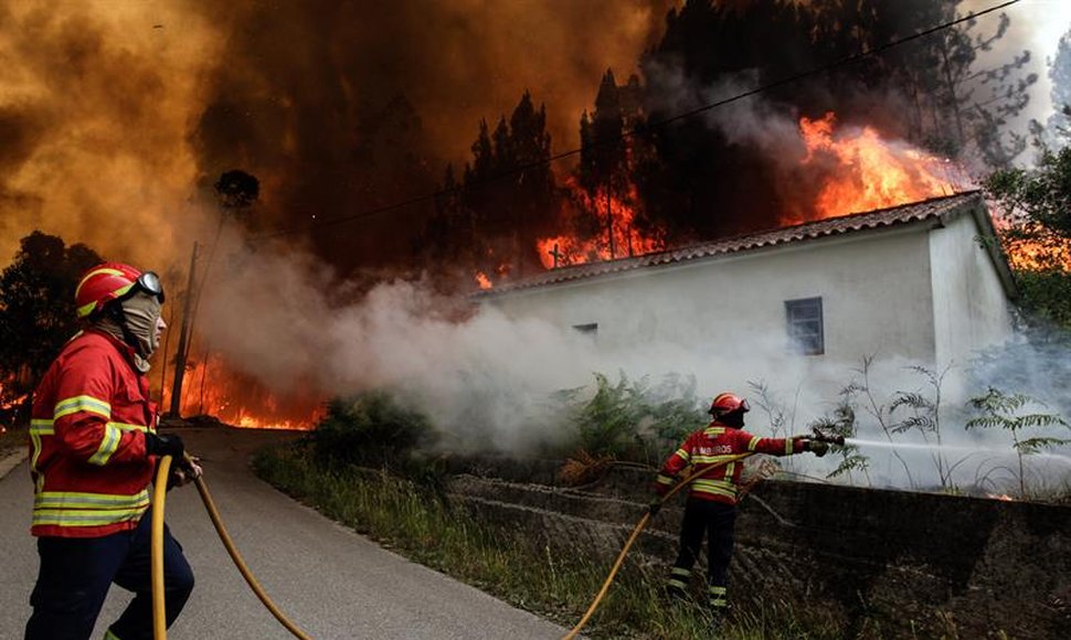 Portugal tiene dificultades para controlar sus incendios