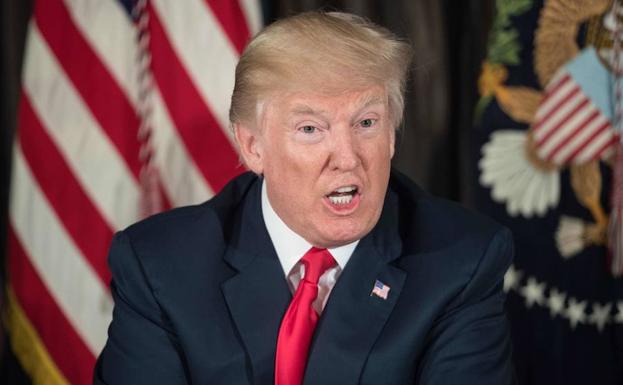 Trump dice que su advertencia a Corea del Norte "quizá" no fue tan dura