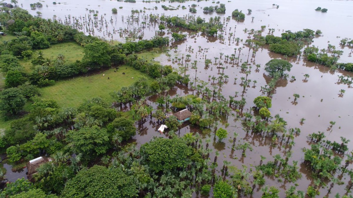Escuintla: casi 200 personas evacuadas por desborde de río en Sipacate