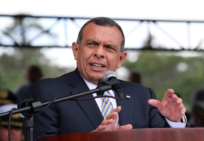 El expresidente hondureño, Porfirio Lobo