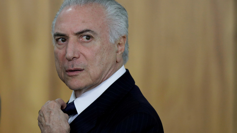Fiscal de Brasil presenta nuevas acusaciones de corrupción contra Temer