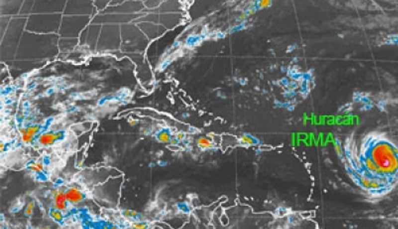Irma, un huracán "extremadamente peligroso" de categoría cinco