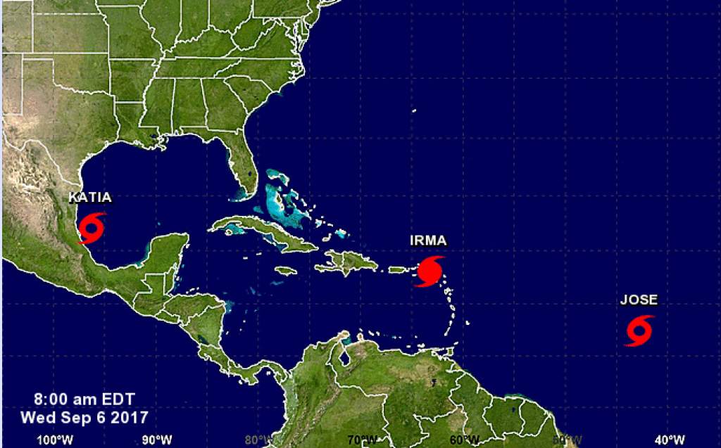 Katia, nueva tormenta tropical se forma en costa atlántica de México
