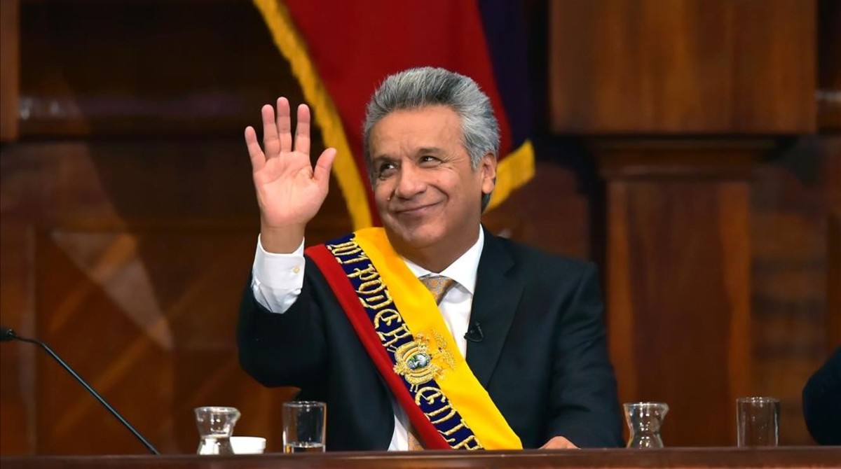 Moreno quiere suprimir la reelección indefinida en Ecuador