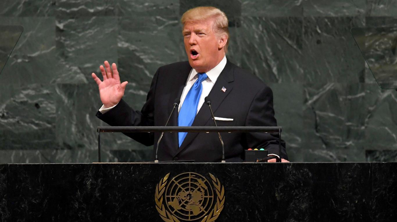 Trump defiende en la ONU soberanía de naciones como base del orden mundial