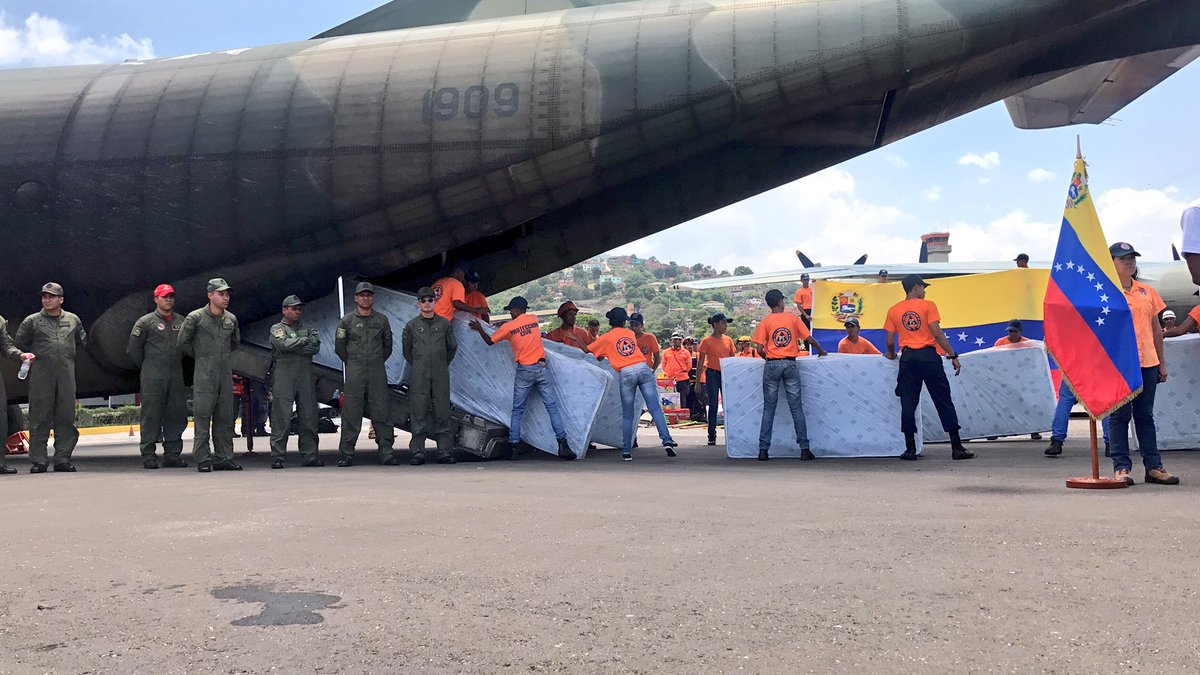 Venezuela envía 18 toneladas de ayuda a Dominica tras paso del huracán María