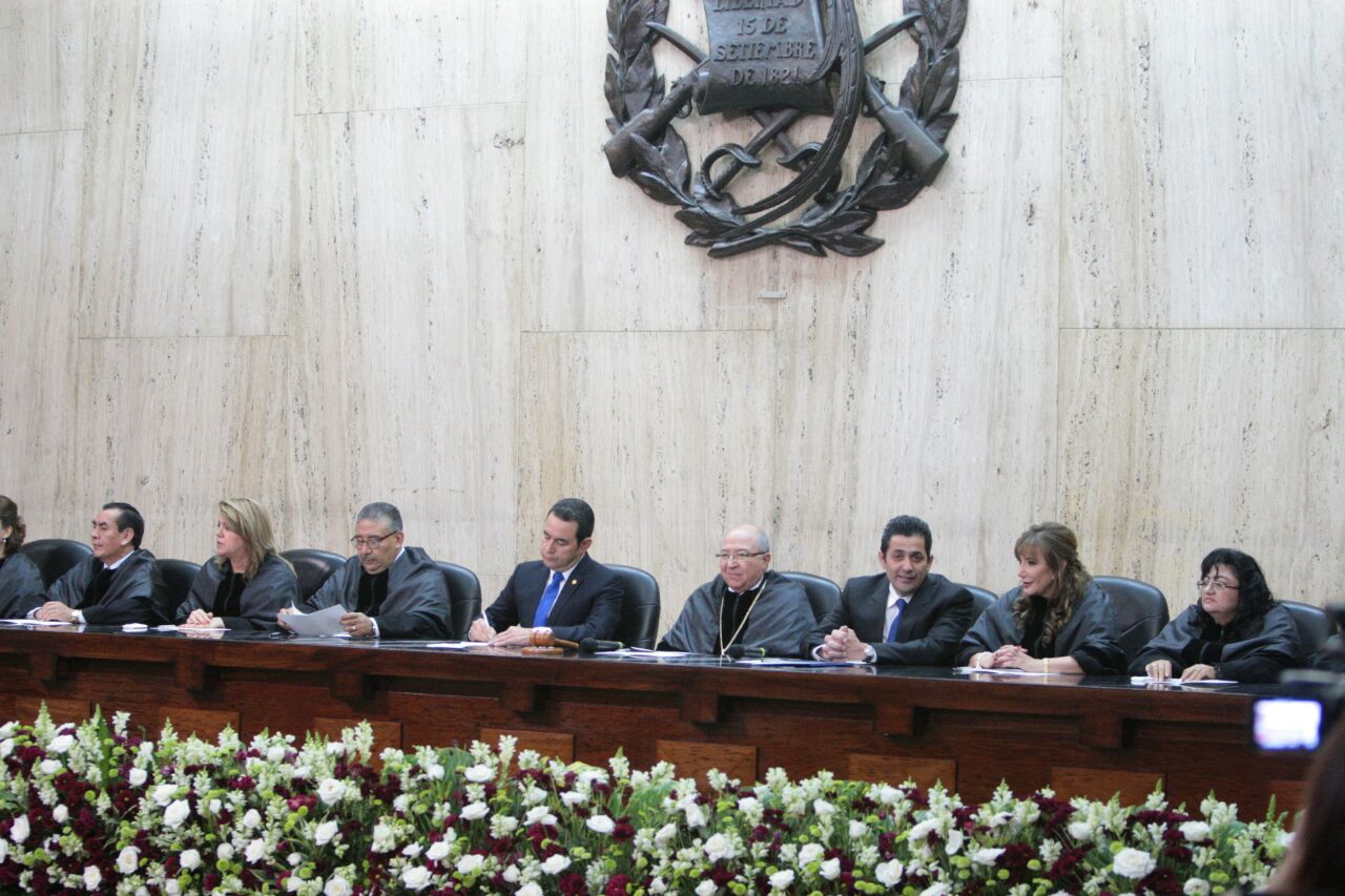 Fotogalería: José Pineda Barales asume el Organismo Judicial