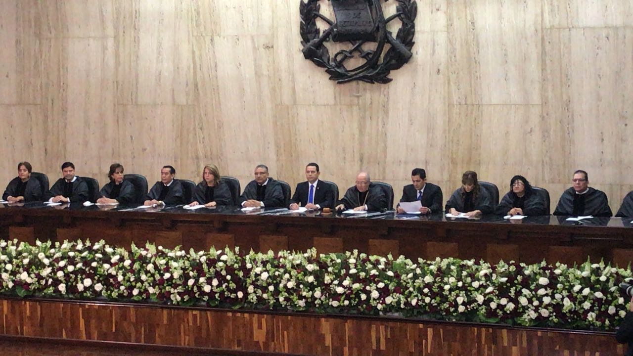 Fotogalería: José Pineda Barales asume el Organismo Judicial