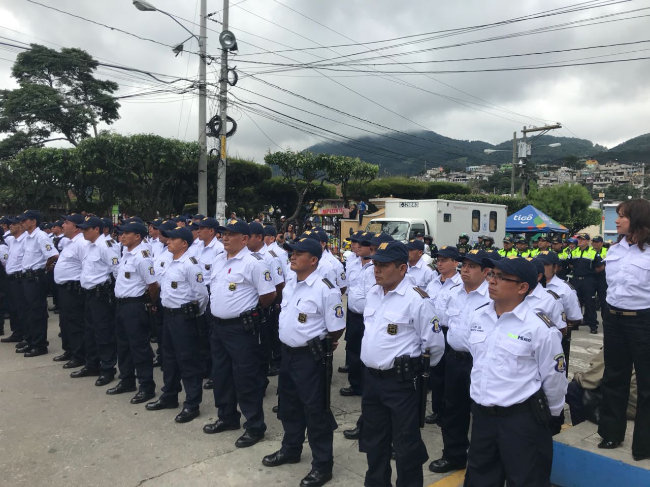 Policía Municipal de Mixco patrullajes