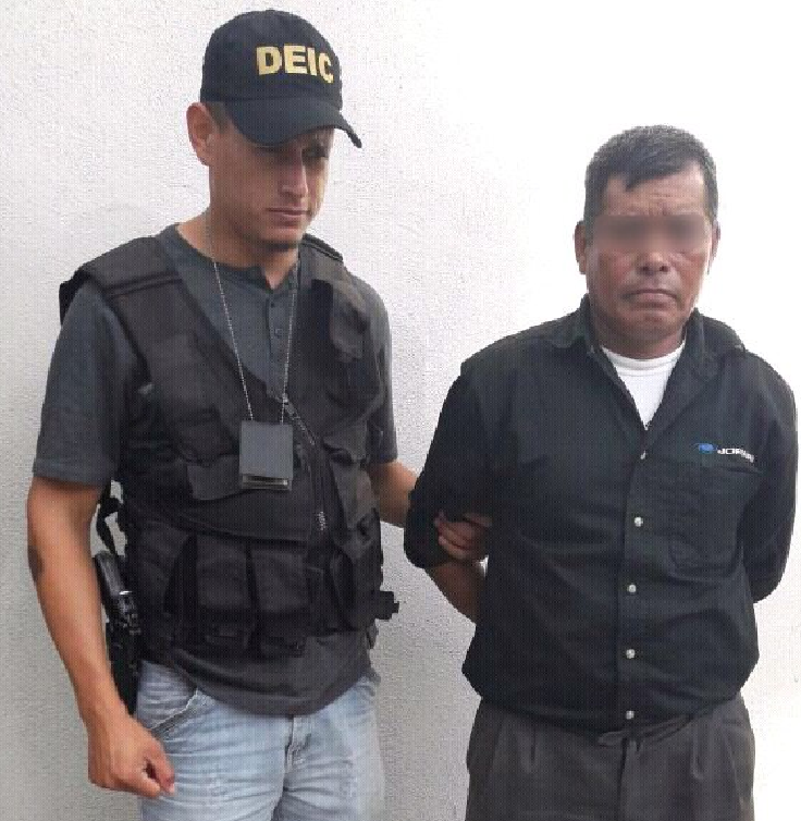 Capturan a supuesto violador de una niña de ocho años en San José Pinula