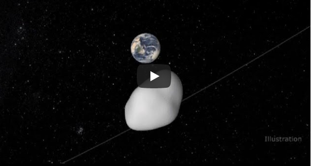 Asteroide pasará cerca de la tierra