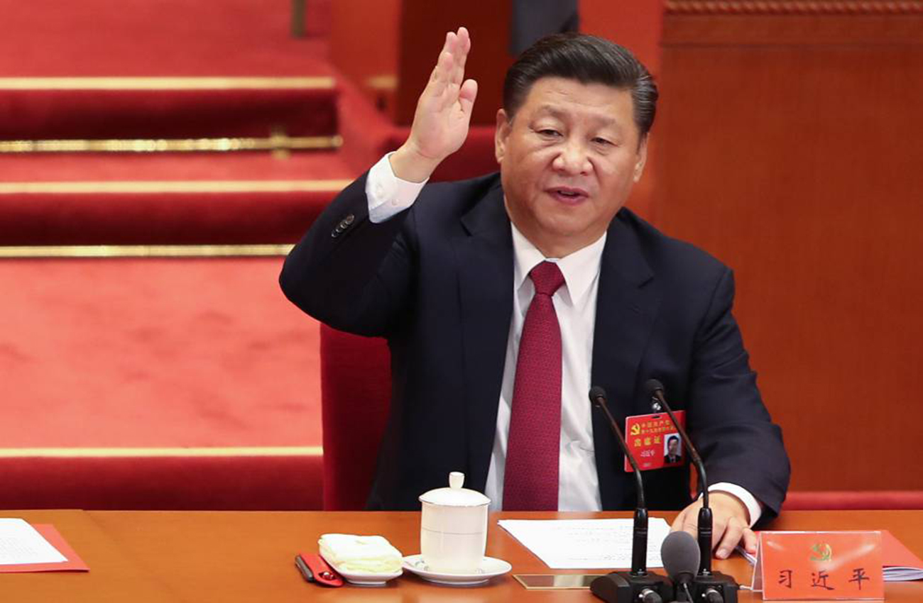 Congreso del Partido Comunista de China equipara a Xi Jinping con Mao