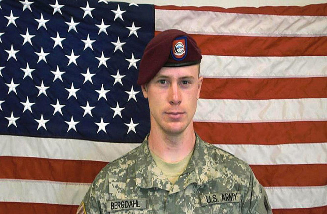 El soldado estadounidense Bowe Bergdahl espera su sentencia por deserción