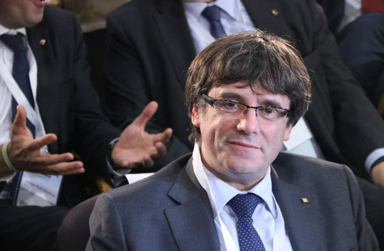 Fiscalía española se querellará contra Puigdemont por "rebelión"