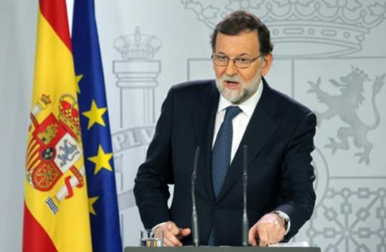 Gobierno español estudia todas las opciones para responder a crisis en Cataluña
