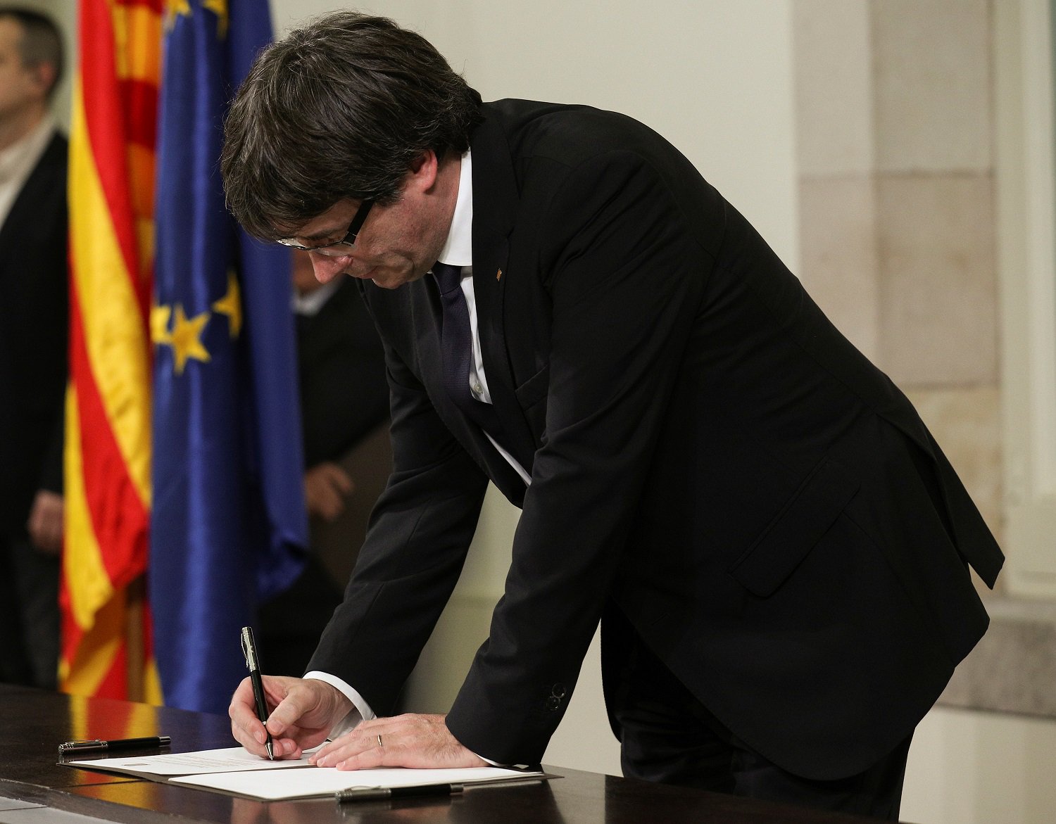 La firma de la declaración de independencia fue un acto simbólico, dice gobierno catalán