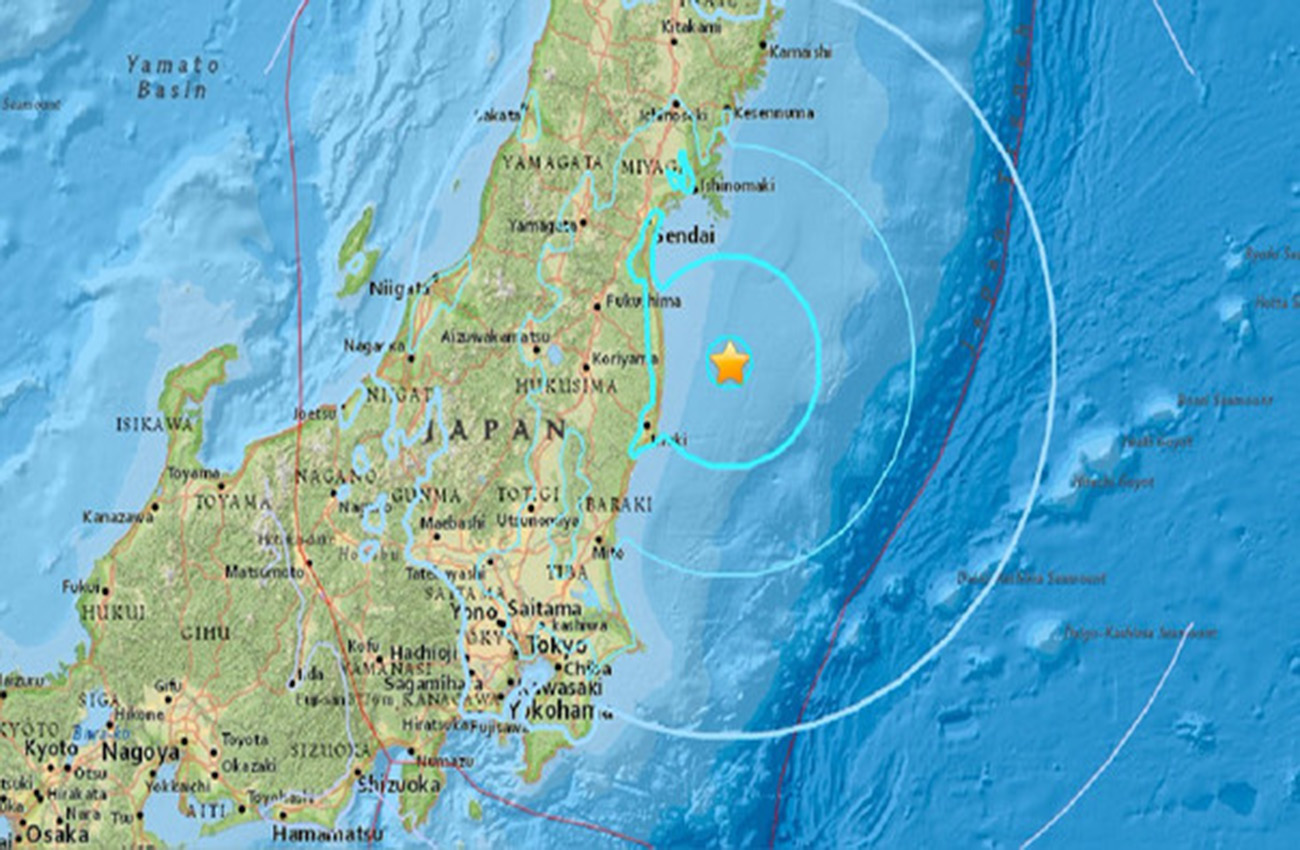 Sismo de magnitud 6 en Japón frente a Fukushima, sin riesgo de tsunami