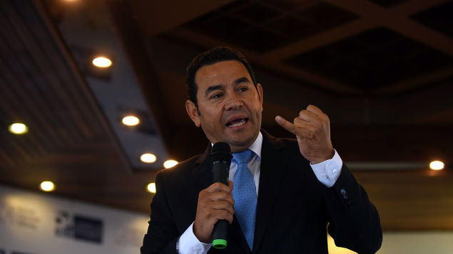 Jimmy Morales "siempre ha sido respetuoso del estado de derecho", dice vocero presidencial
