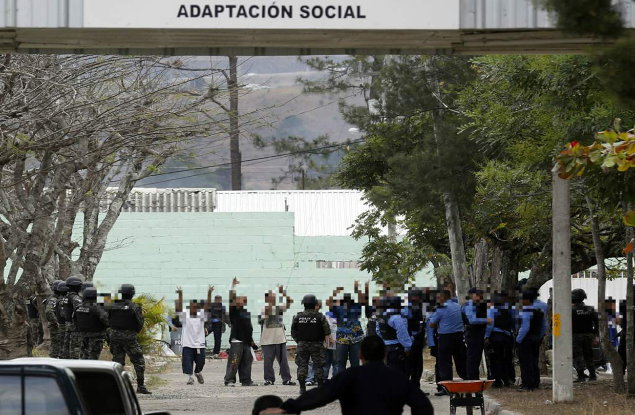 Autoridades controlan un motín en una cárcel de menores en Honduras