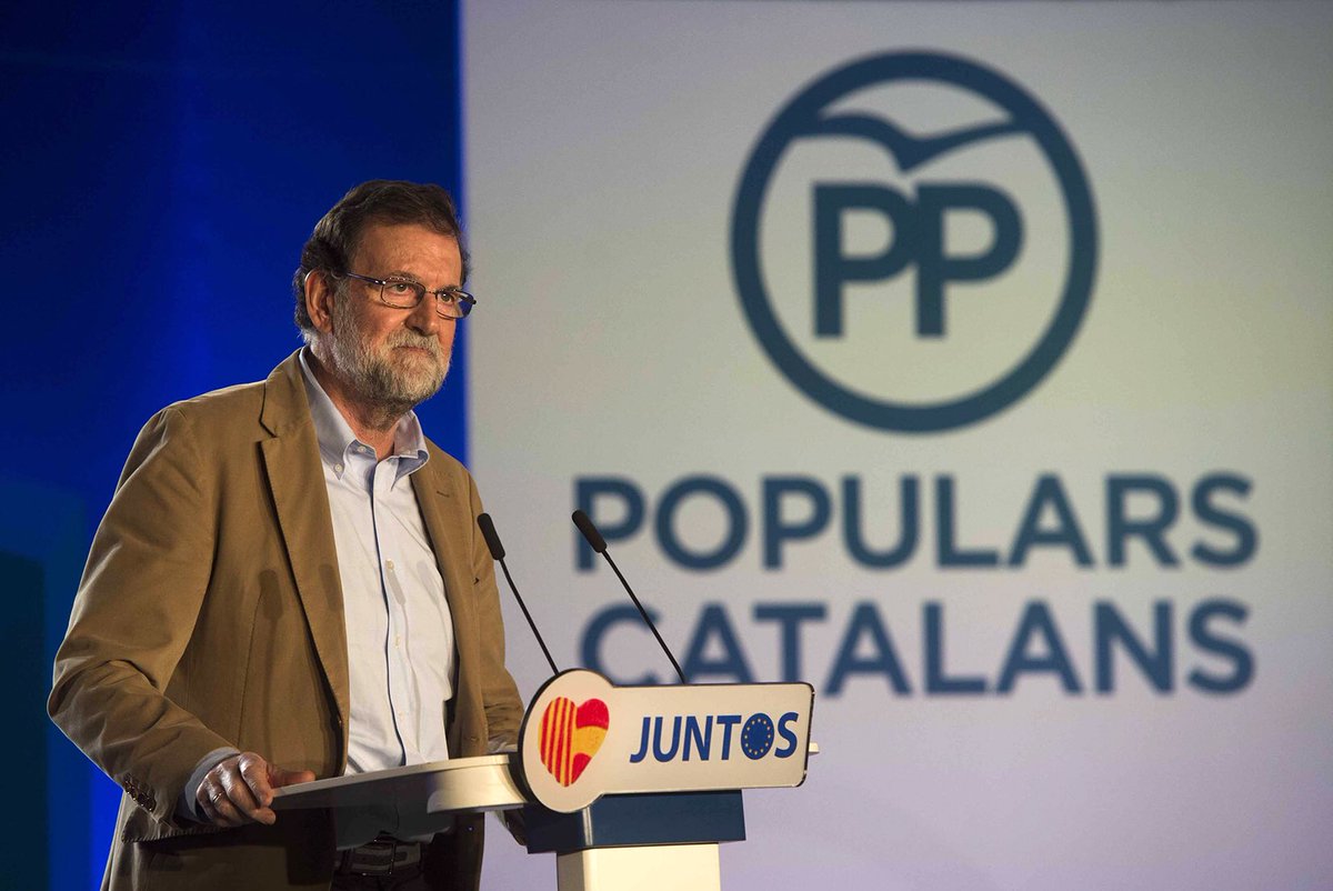 Rajoy aboga en Barcelona por "recuperar la Cataluña de todos"