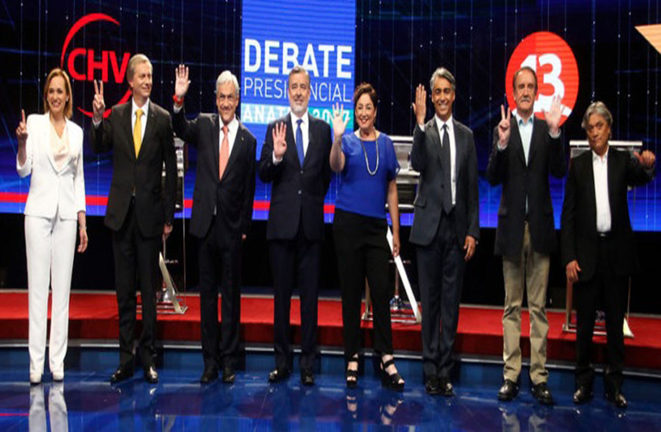 Economía, educación y salud temas de último debate electoral en Chile