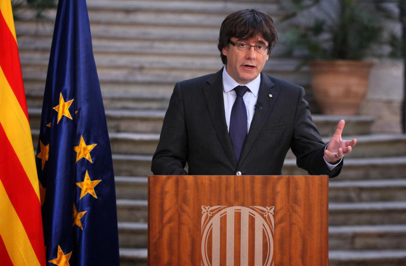 Puigdemont exige "liberación" de miembros de su gobierno catalán encarcelados