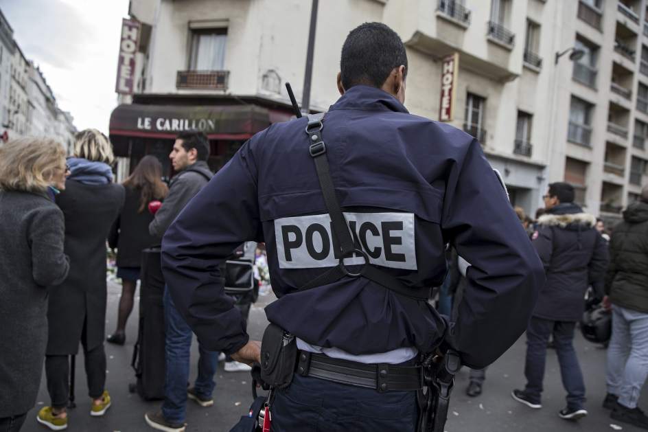 Policía francesa EU Emisoras Unidas EU