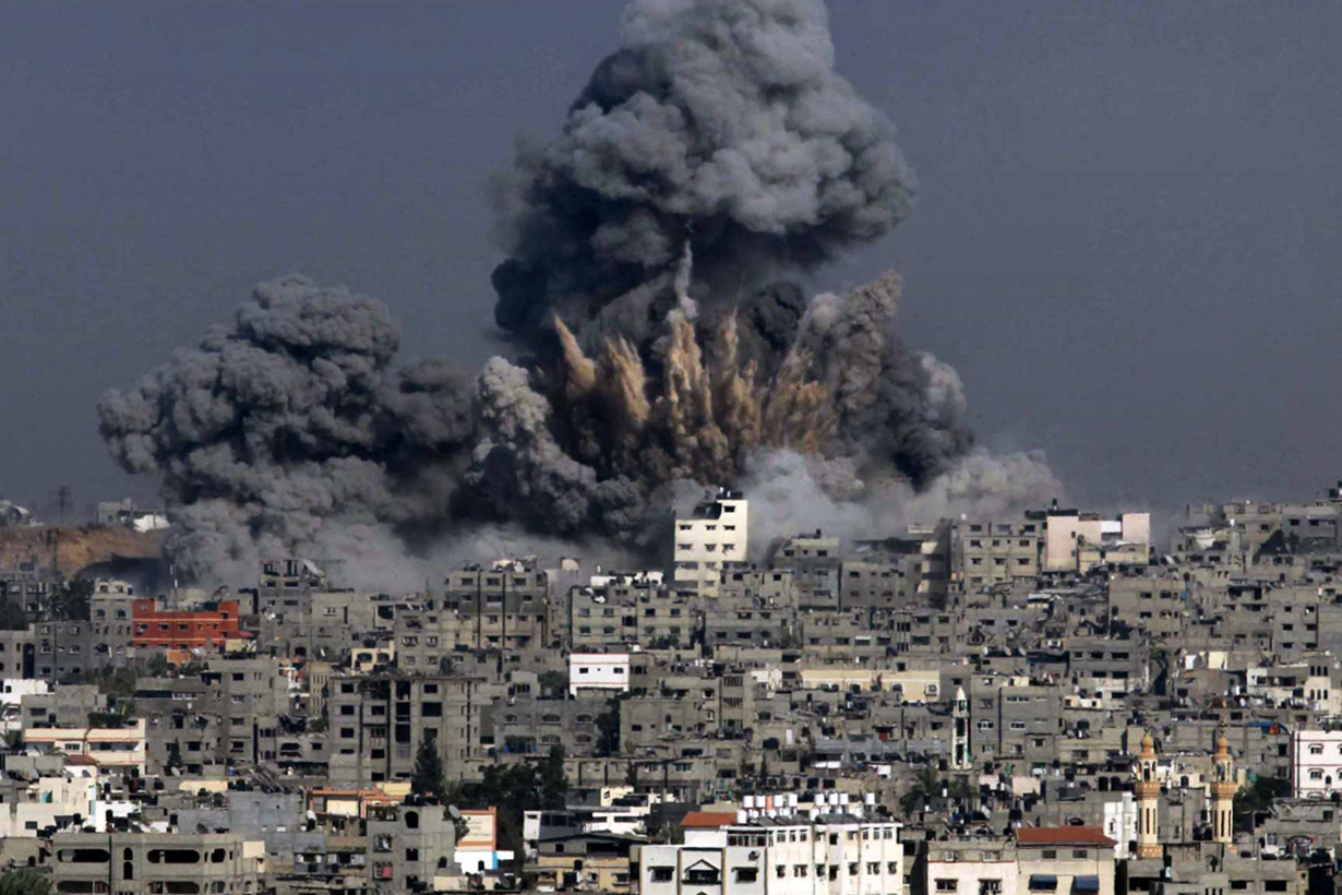 Aviación israelí bombardea posiciones de Hamas en la Franja de Gaza
