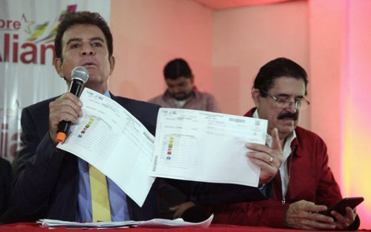 Candidato opositor en Honduras entrega pruebas a OEA de "robo" electoral