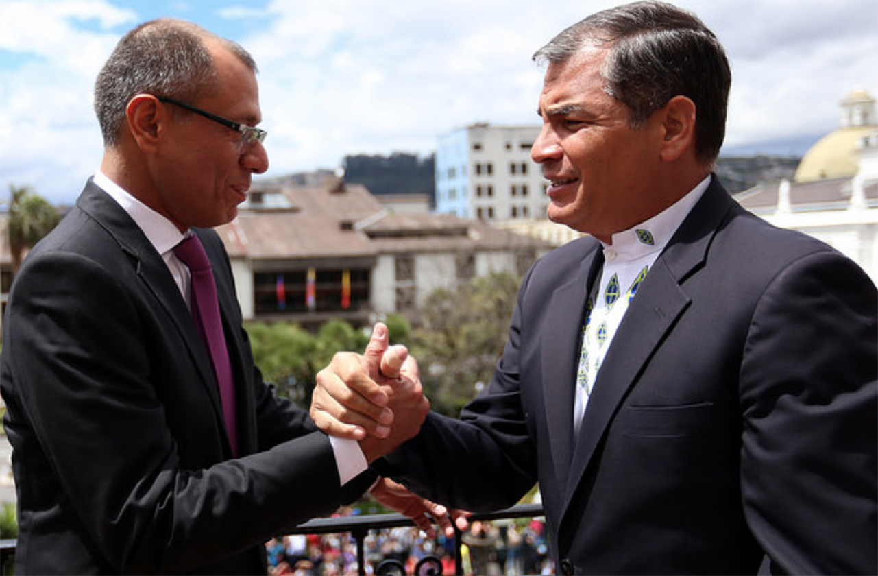 En Ecuador se rompió la democracia con condena a Glas, dice Correa