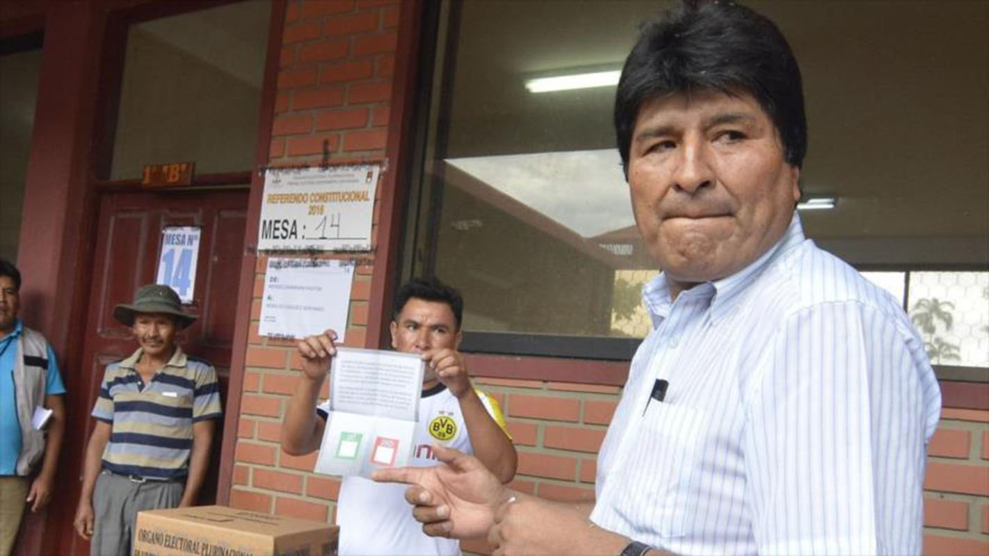 Evo Morales niega derrota en elecciones judiciales en Bolivia