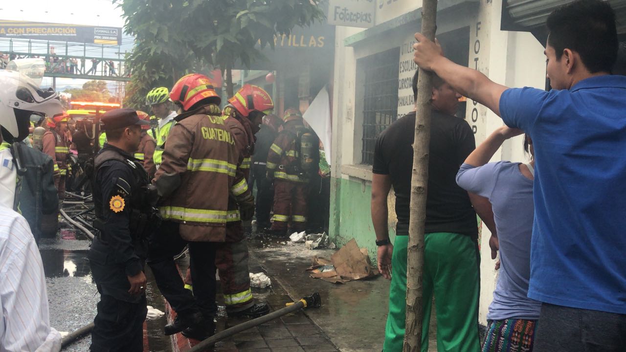 Incendio en zona 5 Emisoras Unidas EU Guatemala