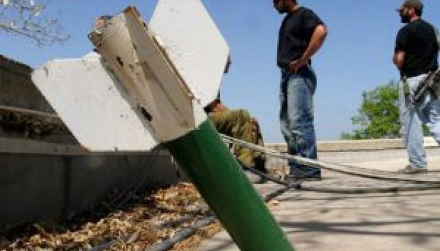 Israel advierte que no tolerará los disparos de cohetes palestinos