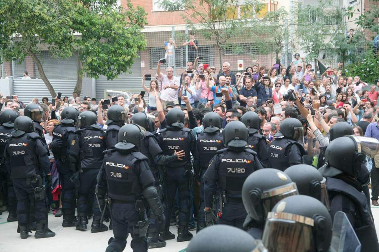Retiran refuerzos policiales de Cataluña
