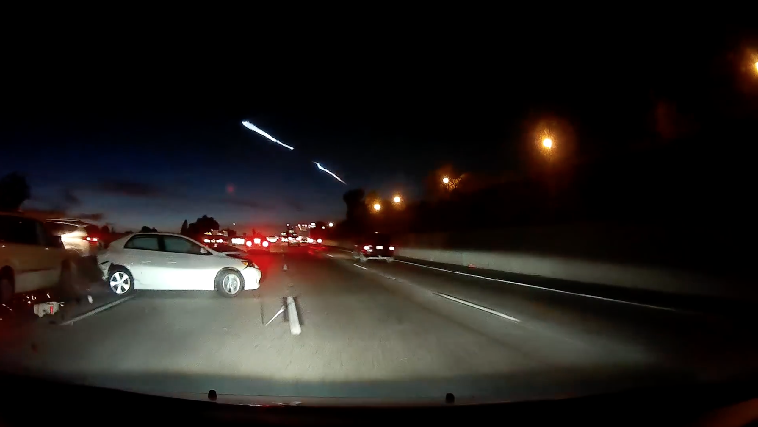 falcon 9 iridium accidente carros california eeuu emisoras unidas eu guatemala