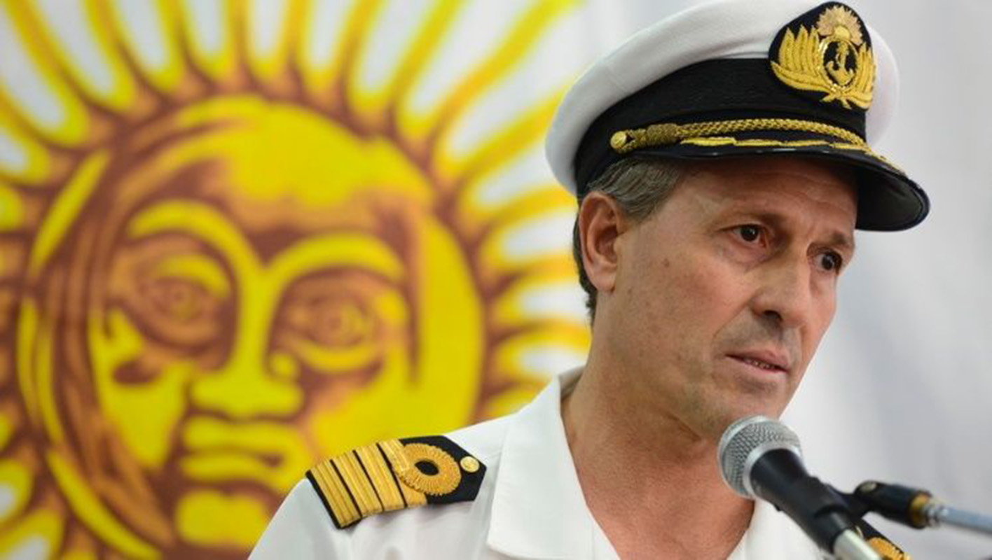 Submarino argentino: "Como buscar un cigarillo en una cancha de fútbol"