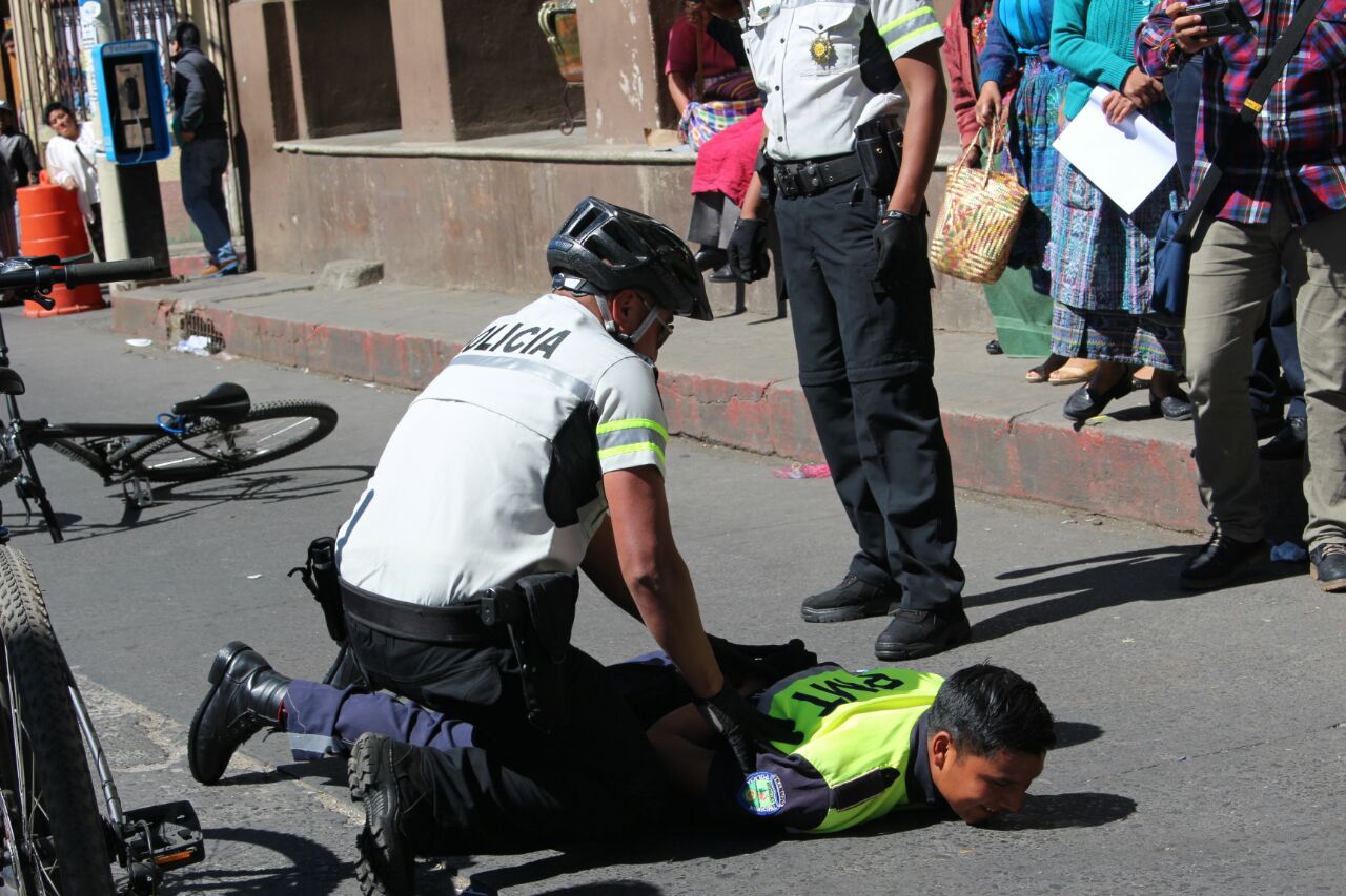 Ocho agentes brindarán patrullajes en bicicleta en Totonicapán
