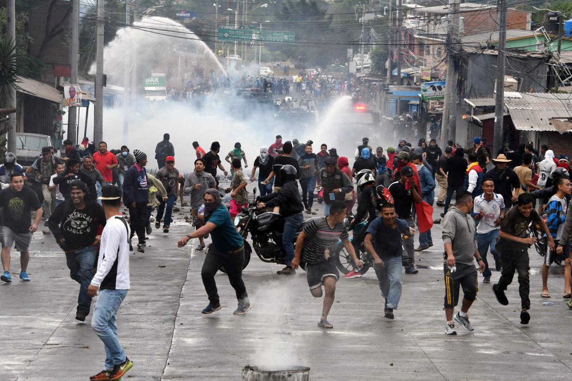 Protestas en Honduras