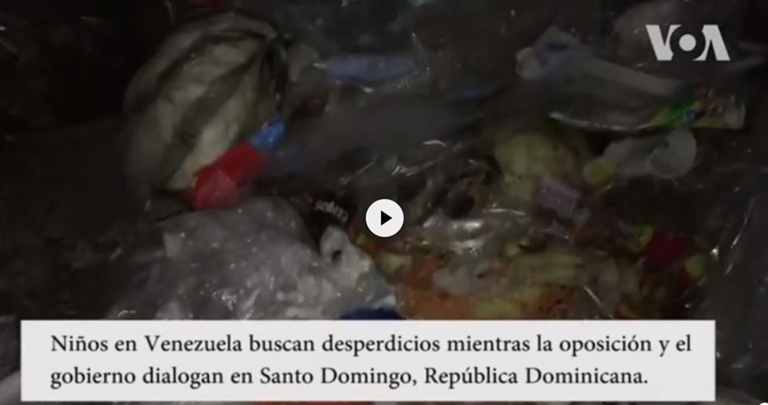 VIDEO: Niños con hambre en Venezuela