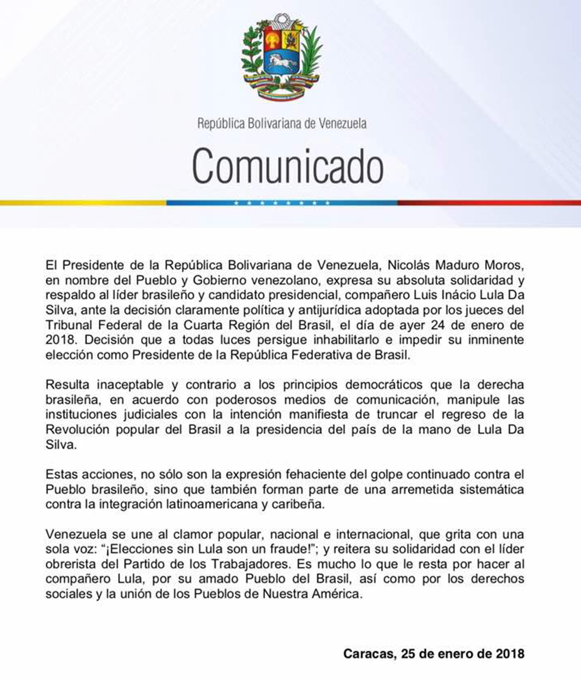 Venezuela declara "persona no grata" al embajador de España