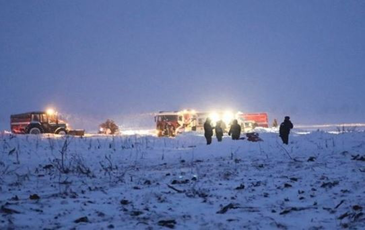 Accidente aéreo en Moscú aparentemente debido a hielo en medidor de velocidad