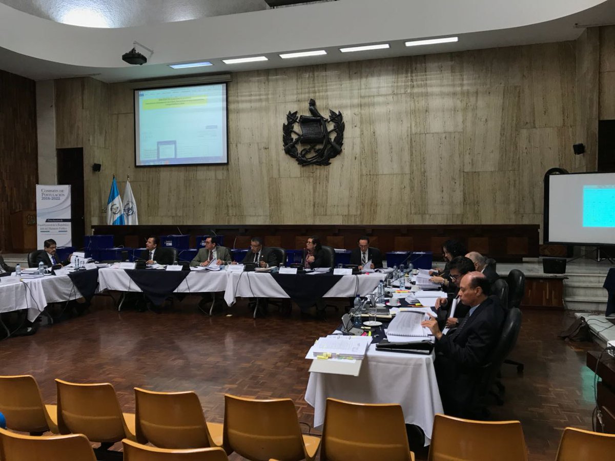 Comisión postuladora EU Emisoras Unidas Guatemala