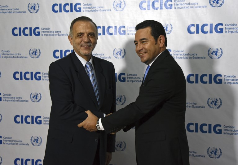 CICIG Guatemala, ONU Jimmy Morales Guatemala Emisoras Unidas