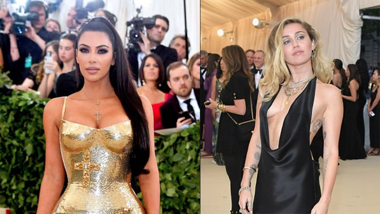 Vestidos de novia de las famosas: Kim Kardashian hasta Miley Cyrus